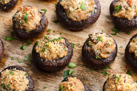 Creamy Stuffed Mushrooms
