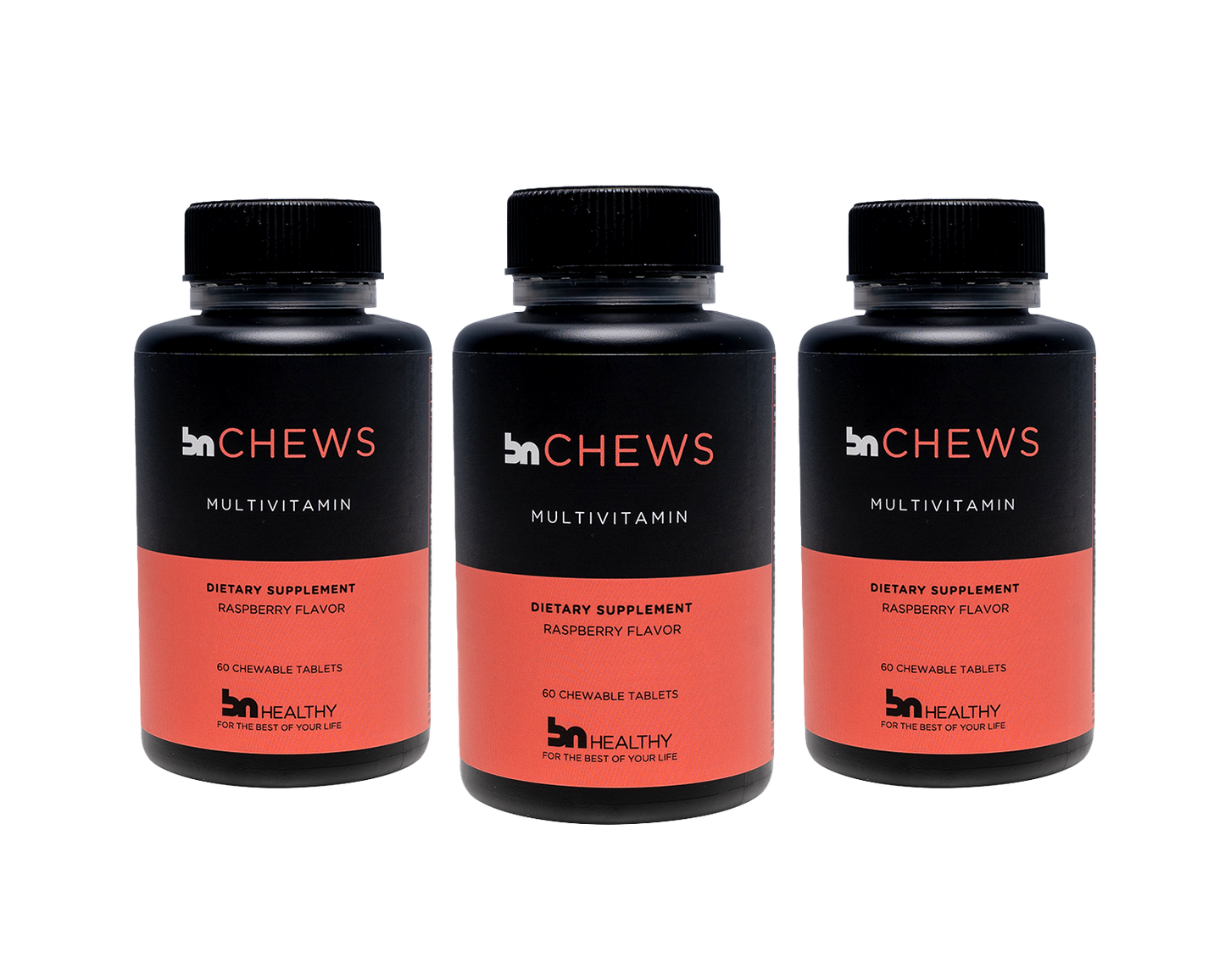 BN Chews - Raspberry with 45mg Iron - Bariatric Chewable Multivitamins - 3 Month Subscription - Save 30%