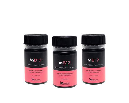 BN B12 - Vitamin B12 Melts - 3 Month Subscription - Save 30%