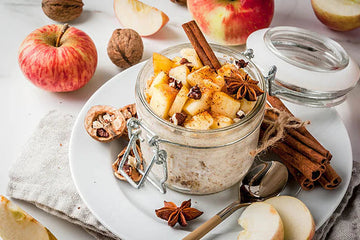 Apple and Cinnamon Overnight Oats