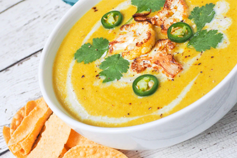 Curried Cauliflower Soup