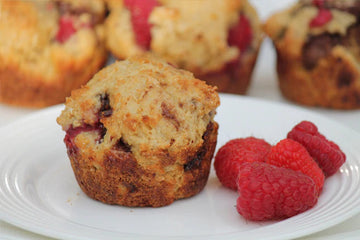 White Chocolate Raspberry Muffins