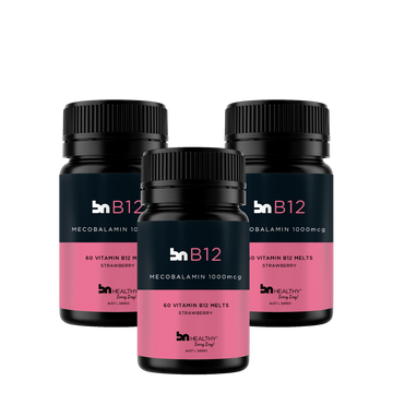 BN B12 - Vitamin B12 Melts - 3 Month Subscription - Save 30%