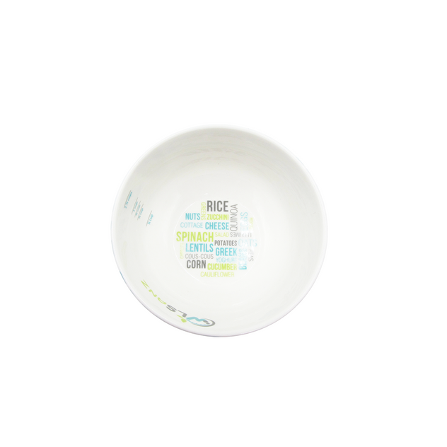 BN Portion Control Plate & Bowl - High Quality Porcelain