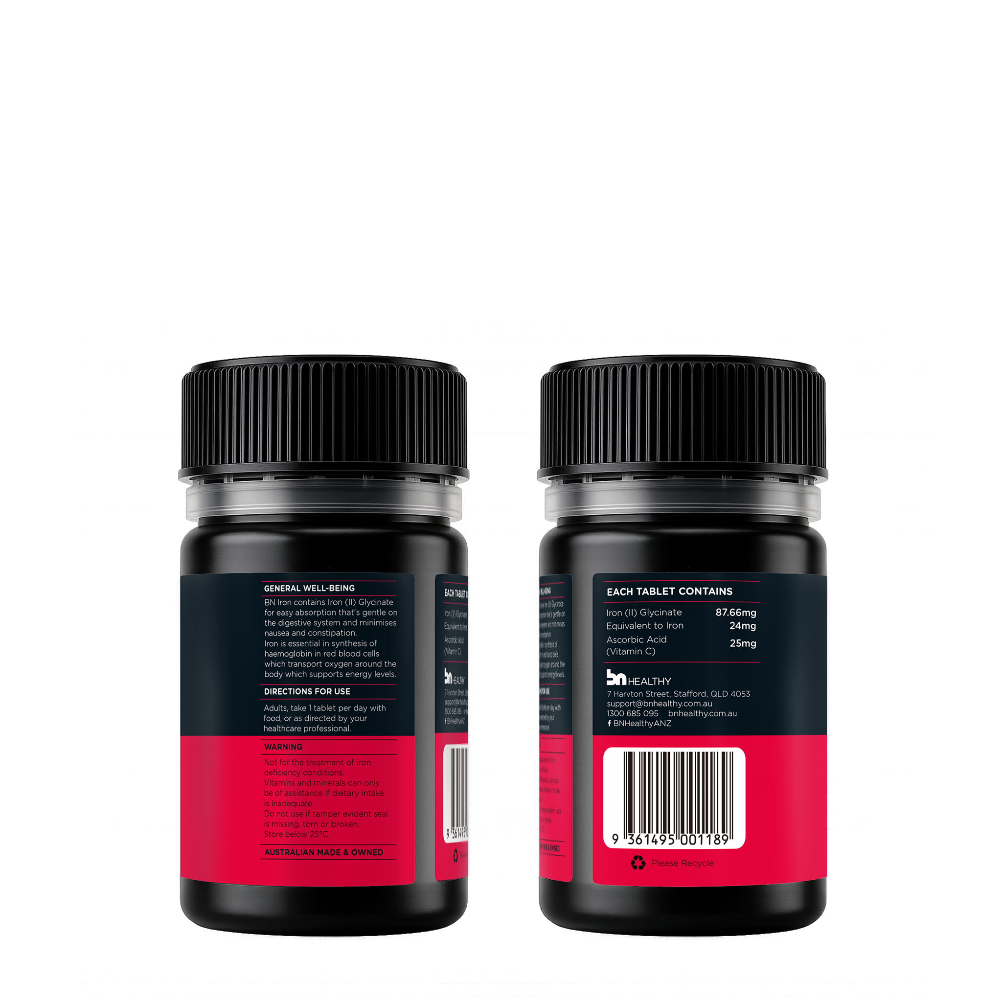 BN Iron - Iron Tablets plus Vitamin C
