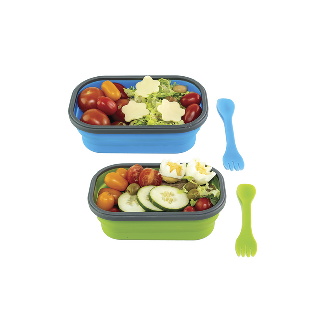 1 Compartment Silicone Bento Box