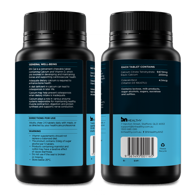 BN Cal - Calcium Chewable Tablets