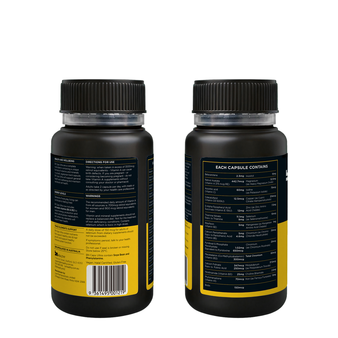 BN Caps - Bariatric Multivitamin - Multivitamins Capsules