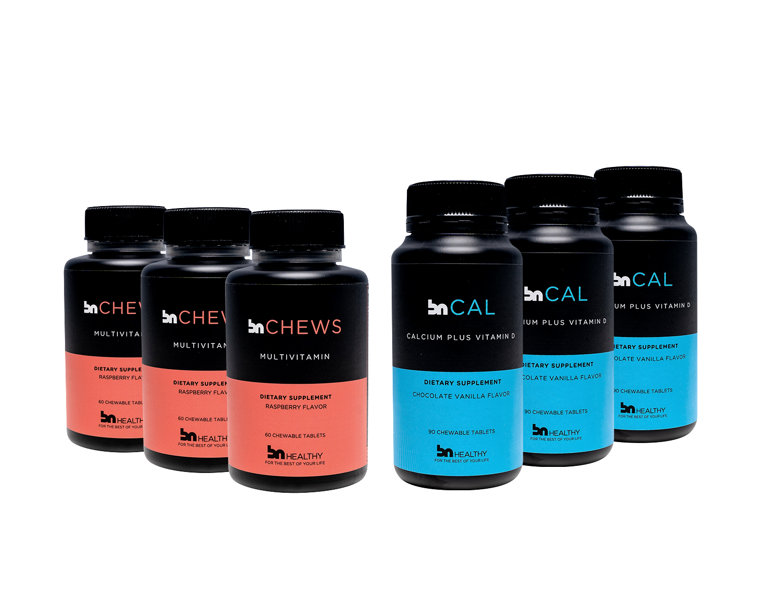 Buy BN Chews Chewable Bariatric Multivitamins & BN Cal 3 Month