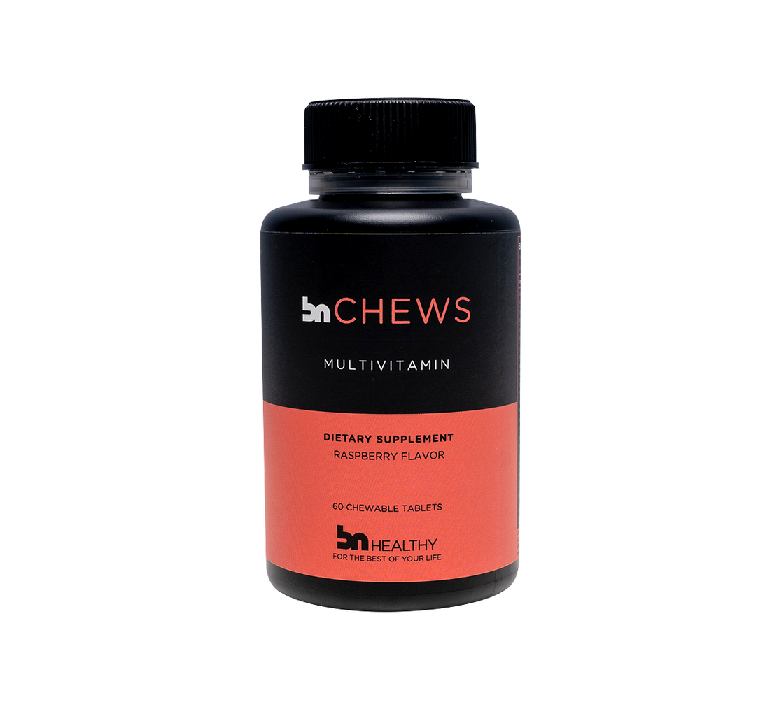 BN Chews - Raspberry with 45mg Iron - Bariatric Chewable Multivitamins - 3 Month Subscription - Save 30%
