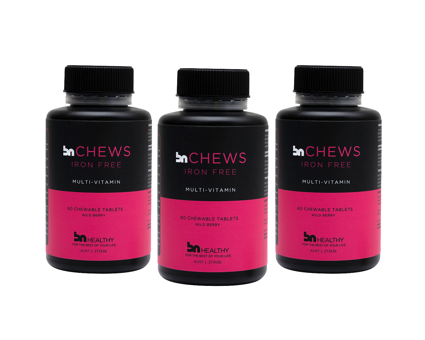 BN Chews Iron Free - Chewable Multivitamins - 3 Month Subscription - Save 15%