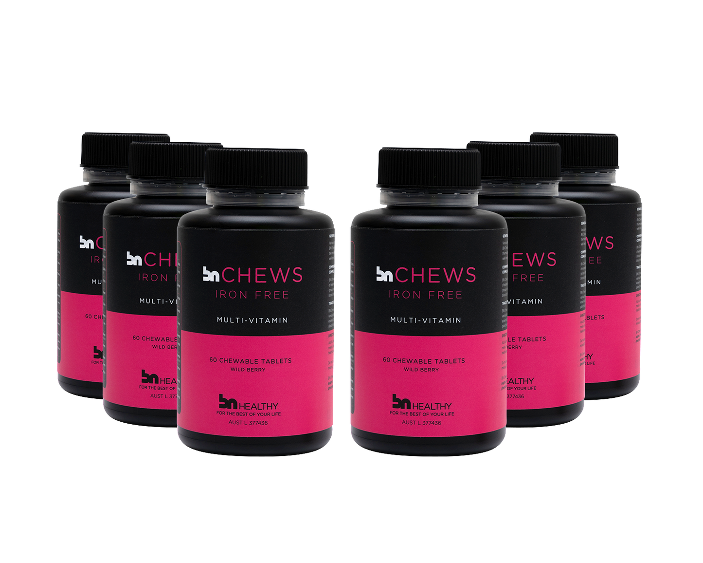 BN Chews Iron Free - Chewable Multivitamins - 6 Month Subscription - Save 20%