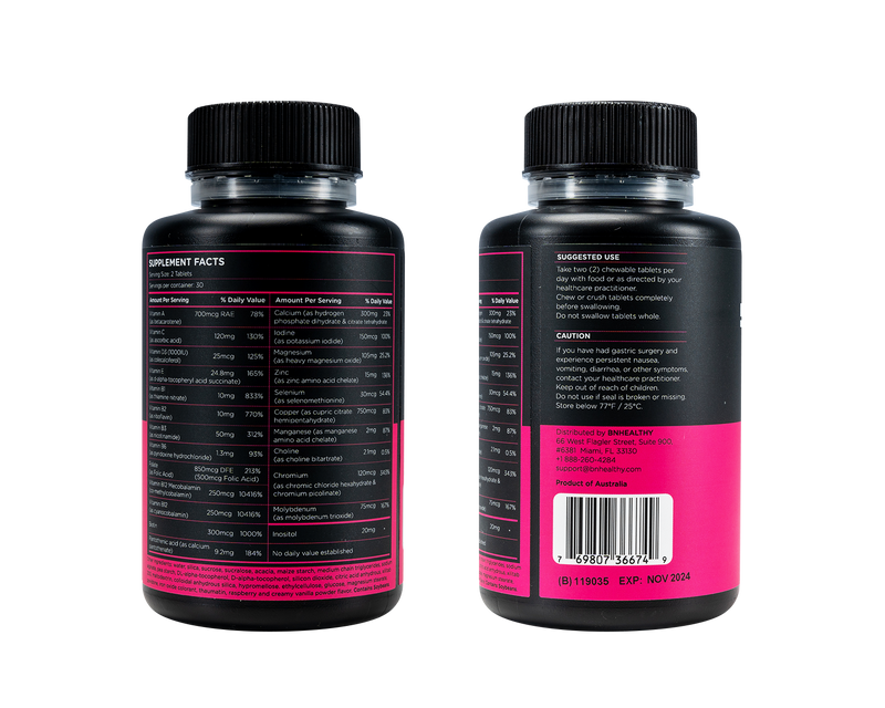 BN Chews Without Iron - Chewable Multivitamins