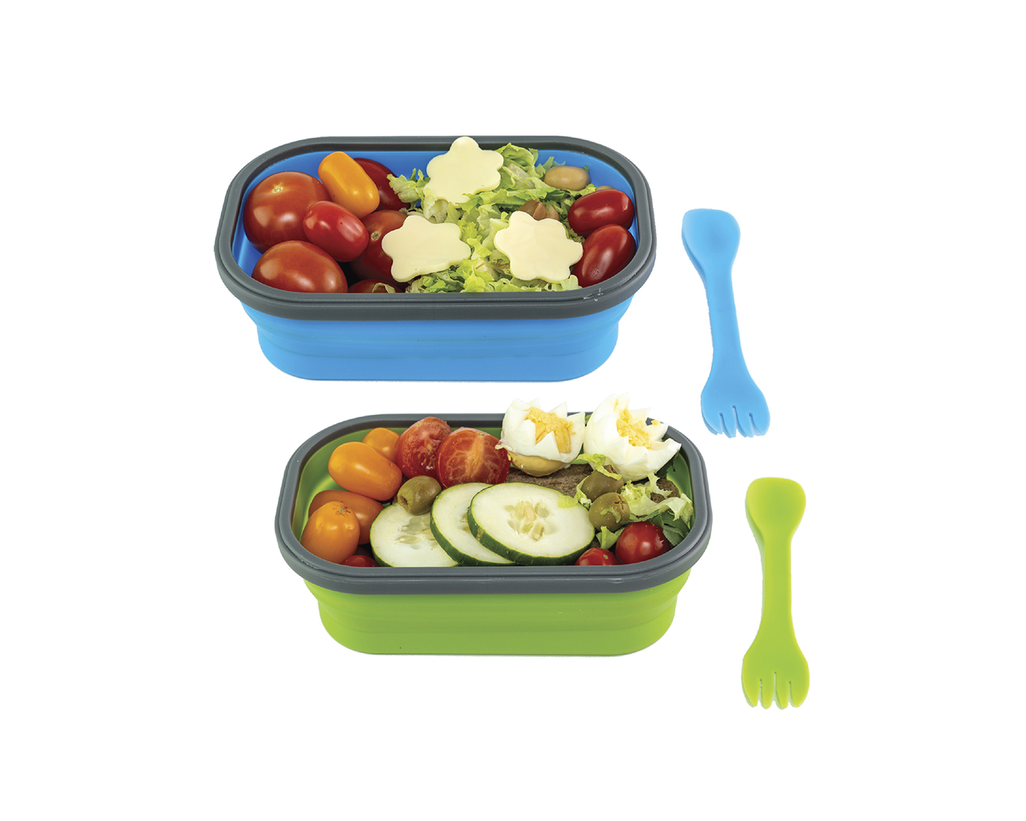 1 Compartment Silicone Bento Box