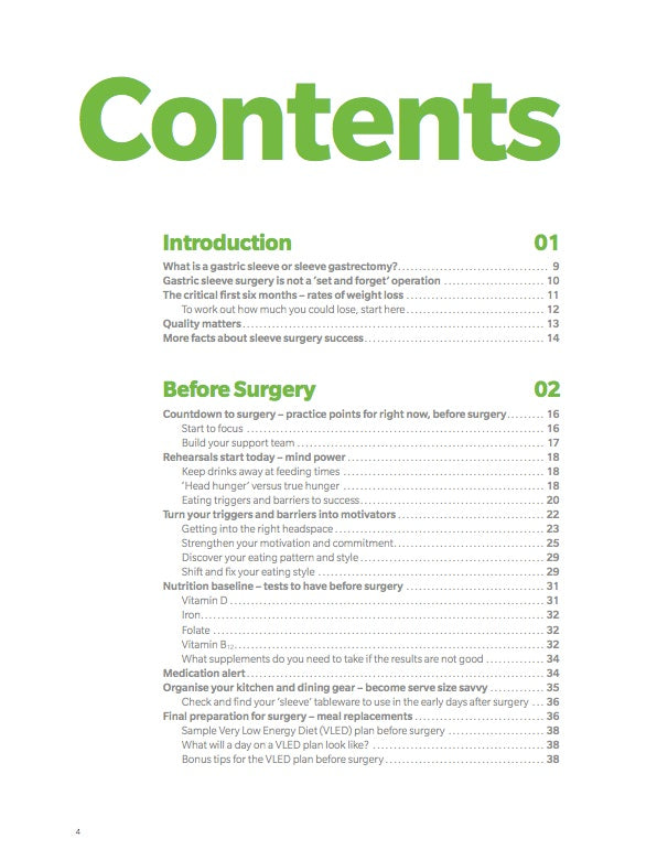 The Gastric Sleeve Guide Front Cover