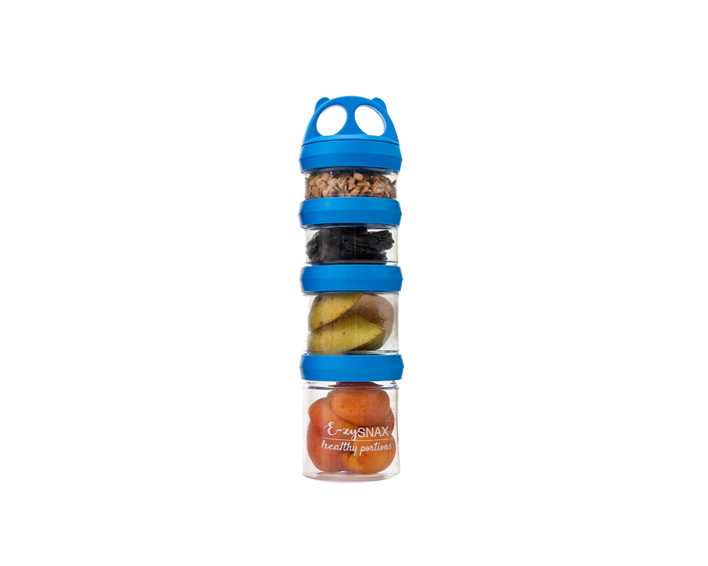 E-zy Snax: 4 Stackable Containers