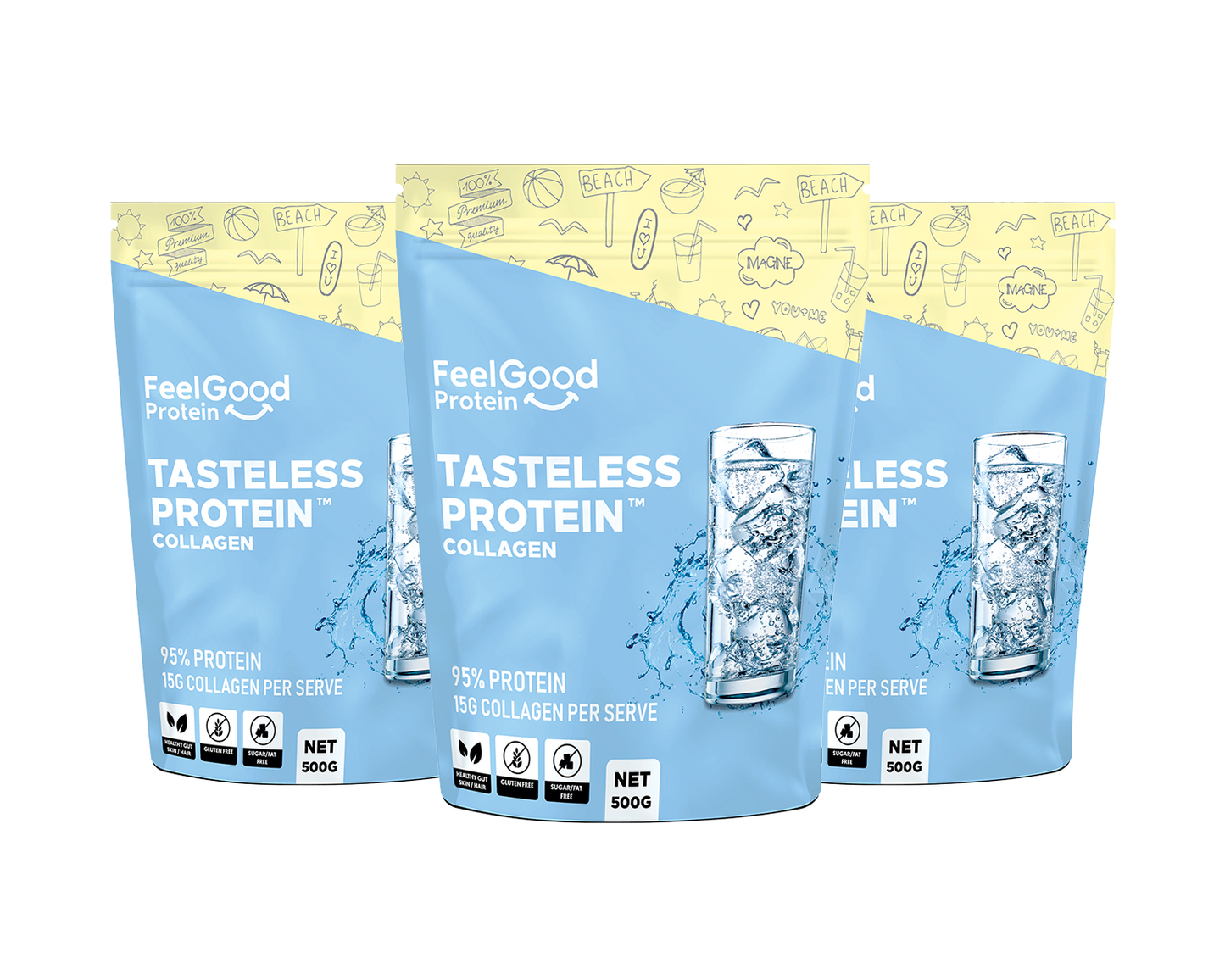 Feel Good Tasteless Collagen 3 Month Subscription - Save 30%